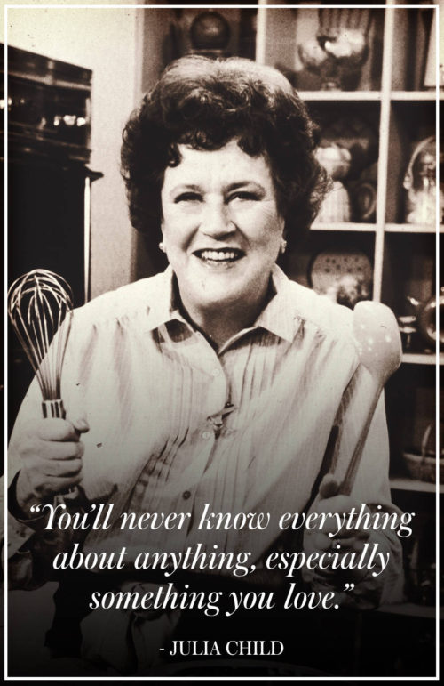 Julia Child food love