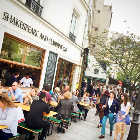 Shakespeare and Company Café - lafoodsitter