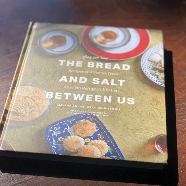 the bread and the salt in between us